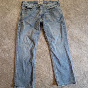 Ariat Men's Straight Fit Light Blue Jeans